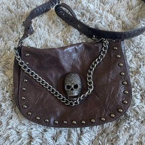 Skull biker bag